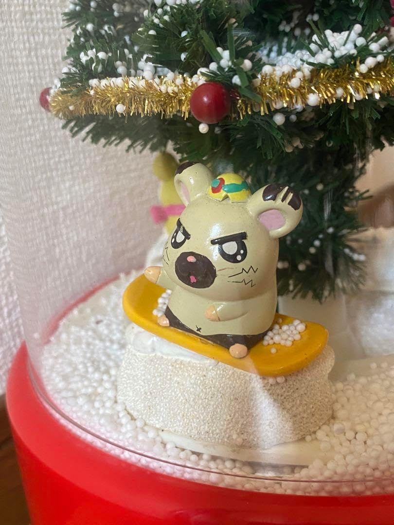 ハム太郎 クリスマスツリー スノードーム 平成レトロとっとこハム太郎