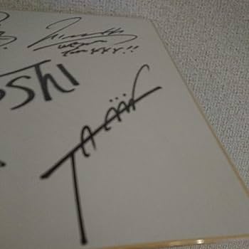Amazon.co.jp: XJAPAN サイン色紙YOSHIKI ToshI hide TAIJI PATA heath