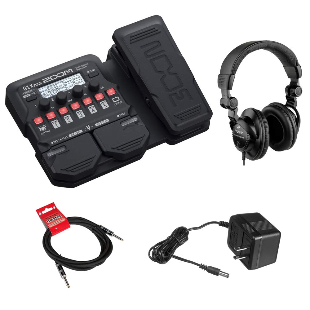 Amazon.com: Zoom G1X Four Guitar Effects Processor (Built-In