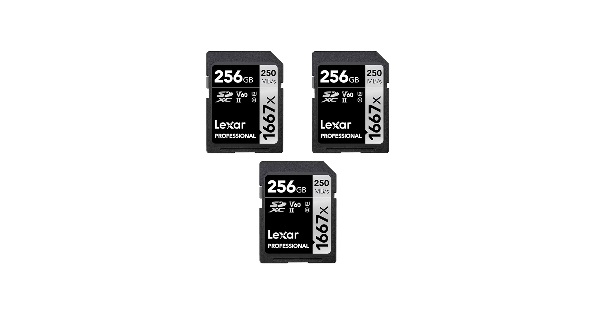 Amazon.com: Lexar LSD256CBNA1667 Professional SDHC/SDXC 1667x UHS