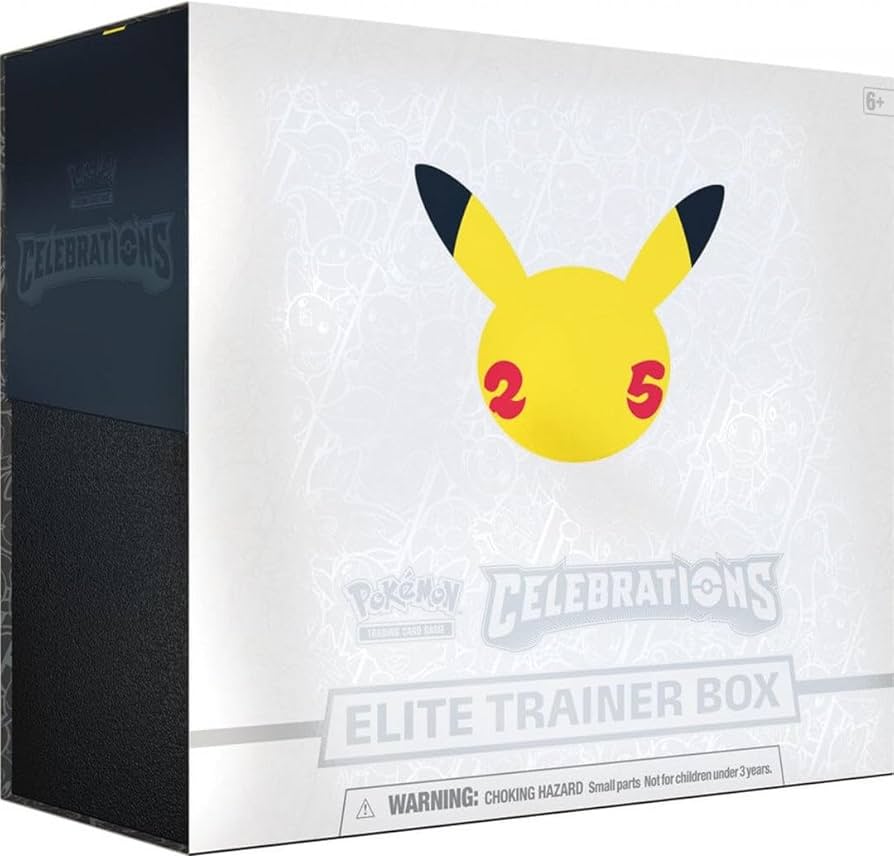 Amazon.com: Pokemon Trading Card Game: Celebrations Elite Trainer