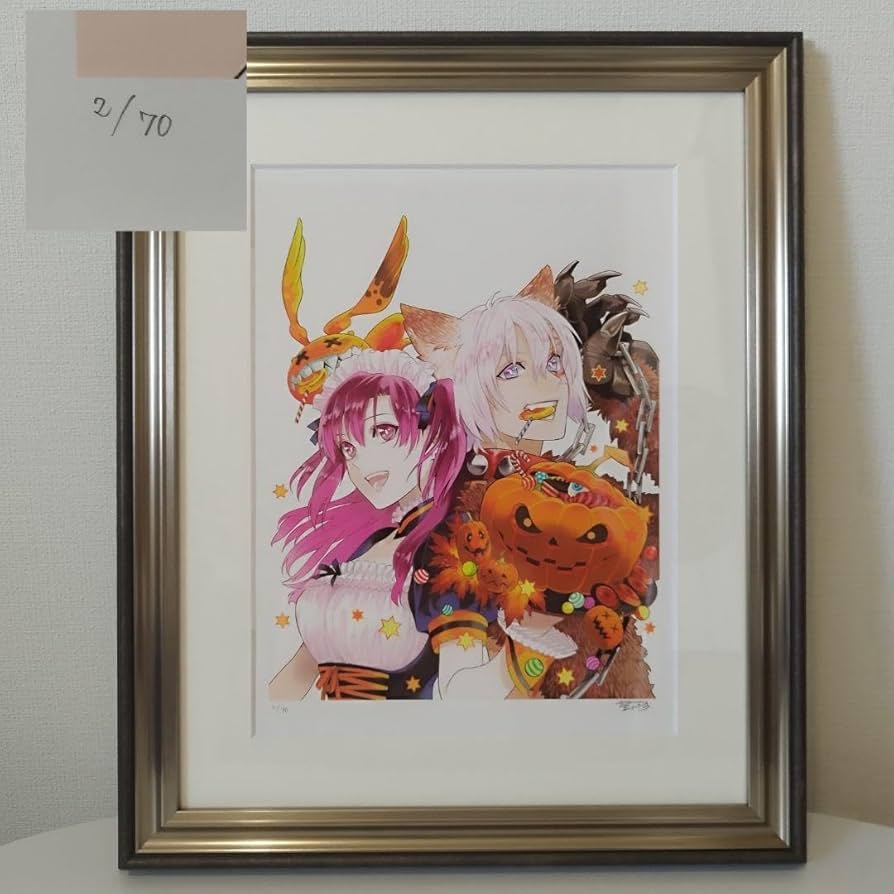 Amazon.co.jp: DGray-man 複製原画 Dグレ 原画展 星野桂の世界 サイン