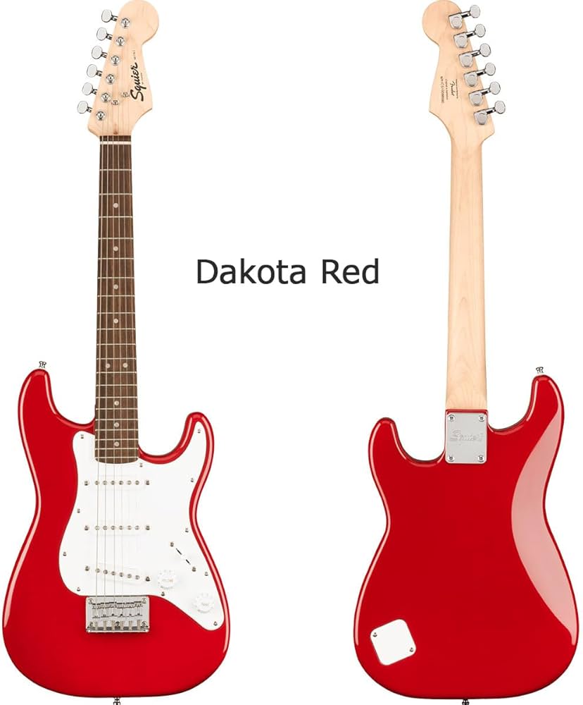 Amazon | Squier by Fender Mini Stratocaster エレキギター初心者14点