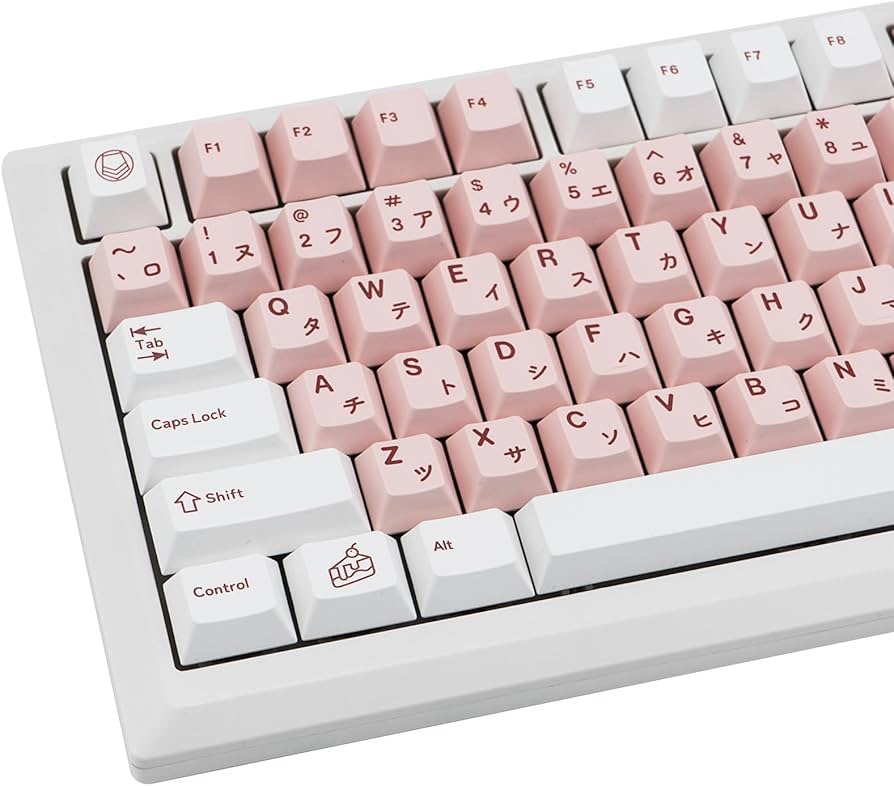 Amazon.com: GEKUCAP PBT Japanese Keycaps 116 Keys Dye Sublimation