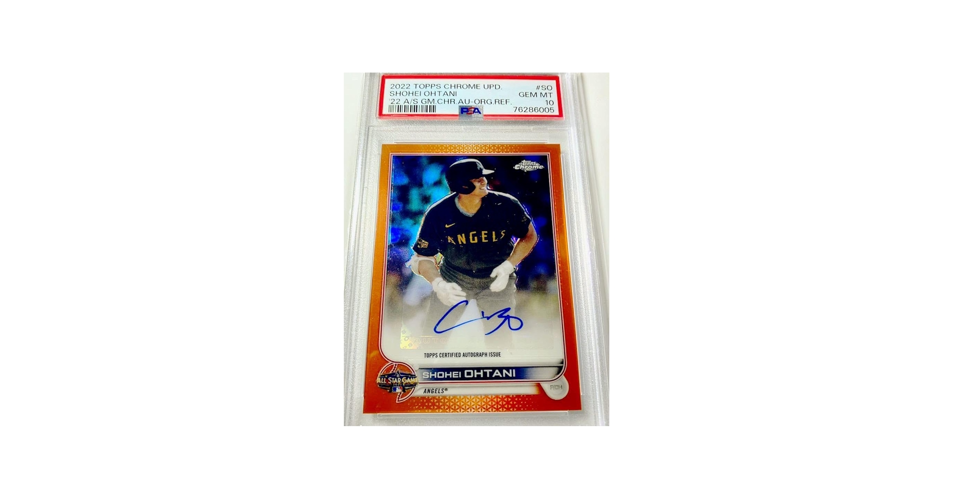 レア】大谷翔平 2022 TOPPS CHROME☆Xーフラクター☆PSA10 レア】大谷