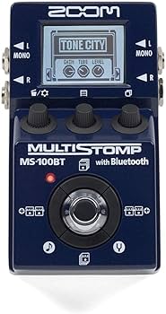 Amazon.co.jp: ZOOM MULTI STOMP with Bluetooth MS-100BT : 楽器