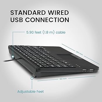 Amazon.co.jp: Perixx ペリックス PERIBOARD-525US タッチパッド付き