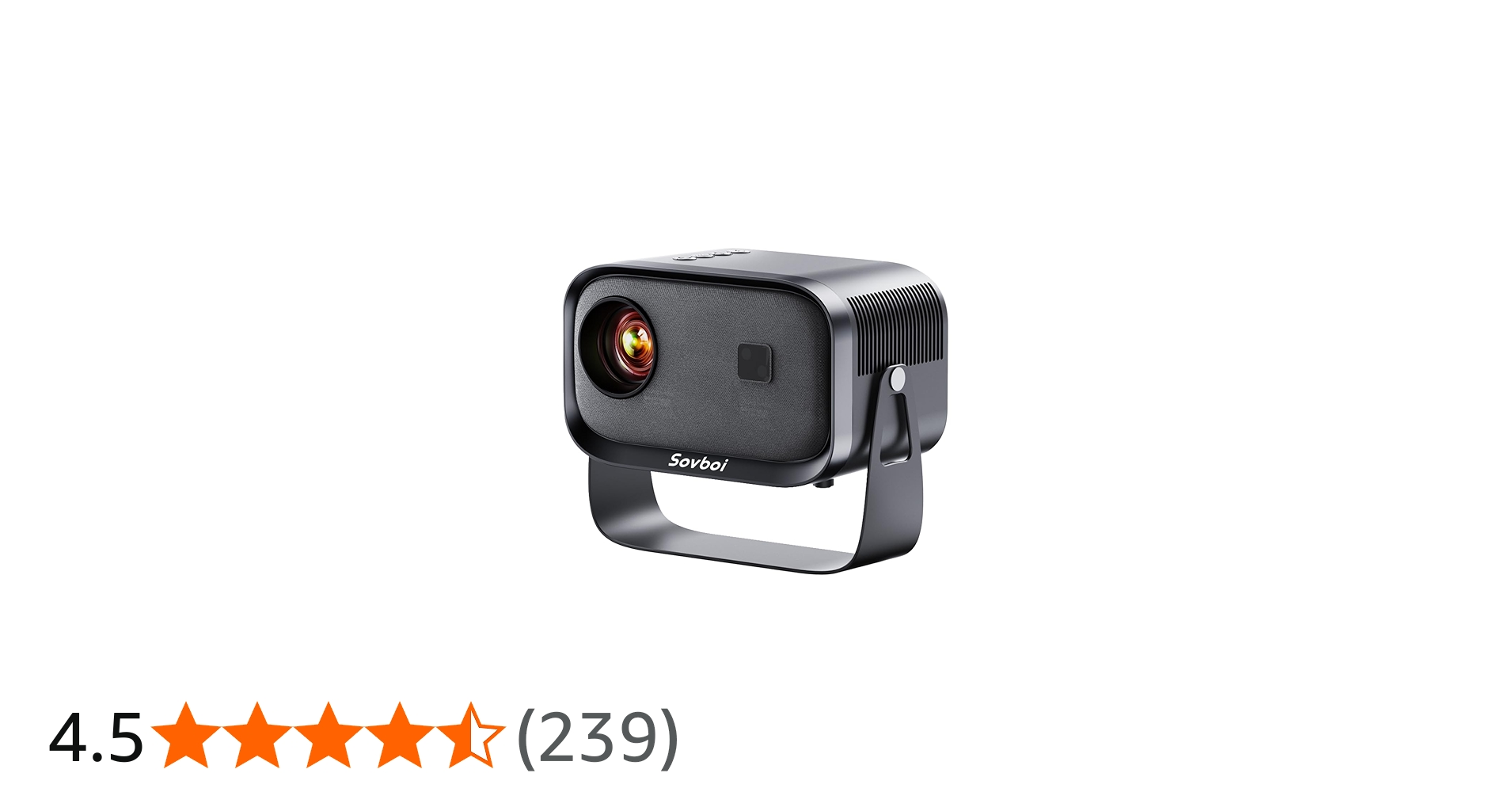 Amazon.co.jp: 【360°回転可能】Sovboi プロジェクター 天井投影 家庭