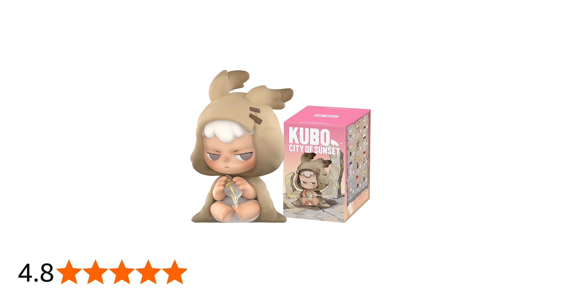 Amazon.co.jp: POP MART KUBO City of Sunset シリーズ 【1ピース