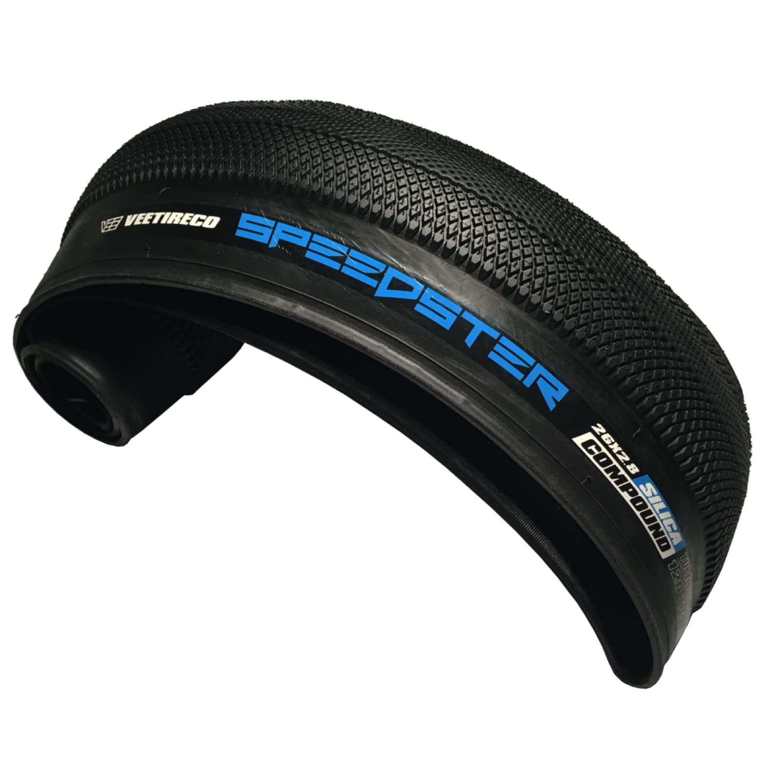 Amazon.com: TIRES VEE SPEEDSTER 26x2.8 BK/BK FOLD/120/SC : Sports