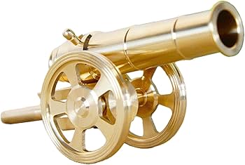 Amazon | ミニ大砲ミリタリーモデルコレクション装​​飾手作り大砲置物