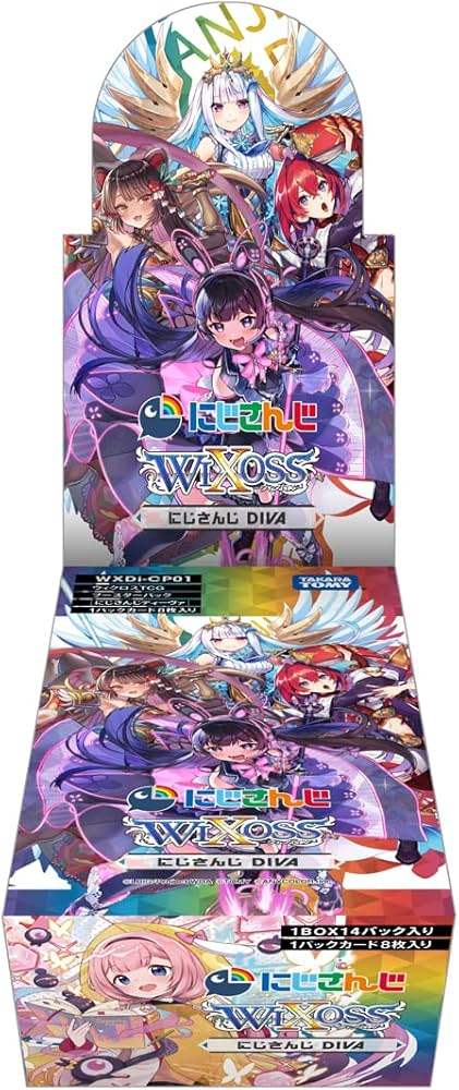 Amazon.co.jp: ウィクロス WXDi-CP01 TCG ブースターパック にじさんじ