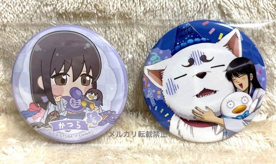 銀魂 桂小太郎 バースデイ缶バッジ ジャンプショップ 2019 Amazon.co