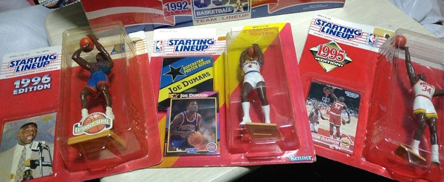 Amazon | ケナー NBA フィギュア オラジュワン デュマース LJ