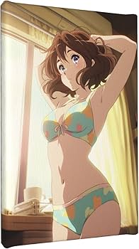 Amazon.co.jp: ポスター アートパネル 装飾画 響け！ユーフォニアム 黄