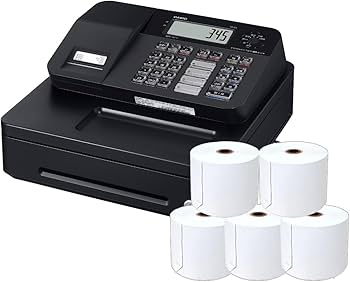 Amazon | CASIO 電子レジスター 4部門 1シート Bluetooth対応 SR-G3-BK