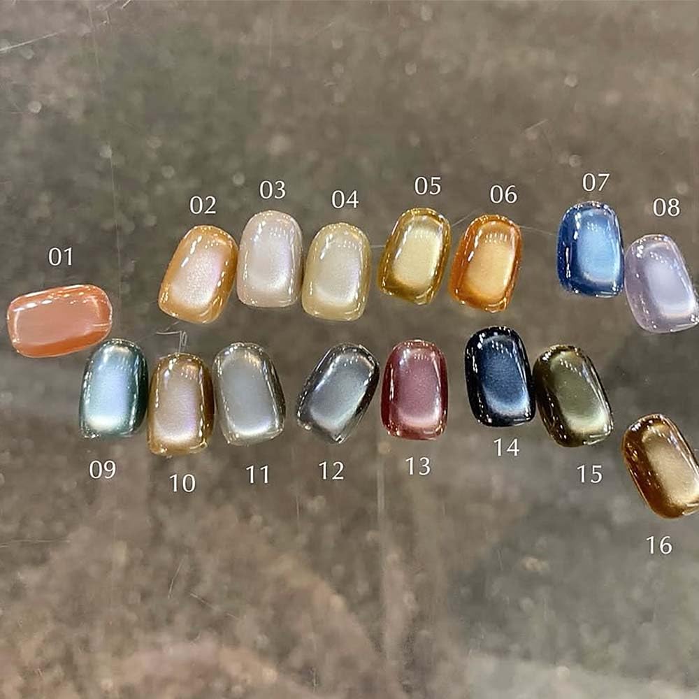 Amazon | CLETO クレト ヘイローマグ 全16色［01~16］7g ジェルネイル