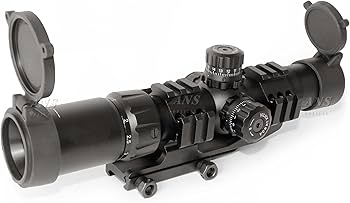 Amazon.co.jp: ANS Optical 1.5-4x30 CQB ミルドットイルミネーテッド