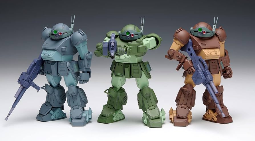 Amazon | ウェーブ 装甲騎兵ボトムズ スコープドッグ バトリングセット
