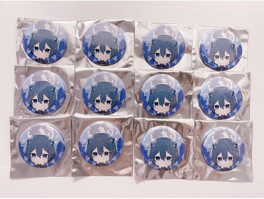 Amazon.co.jp: AMPTAK×COLORS ちぐさくん グッズ 缶バッジ セット