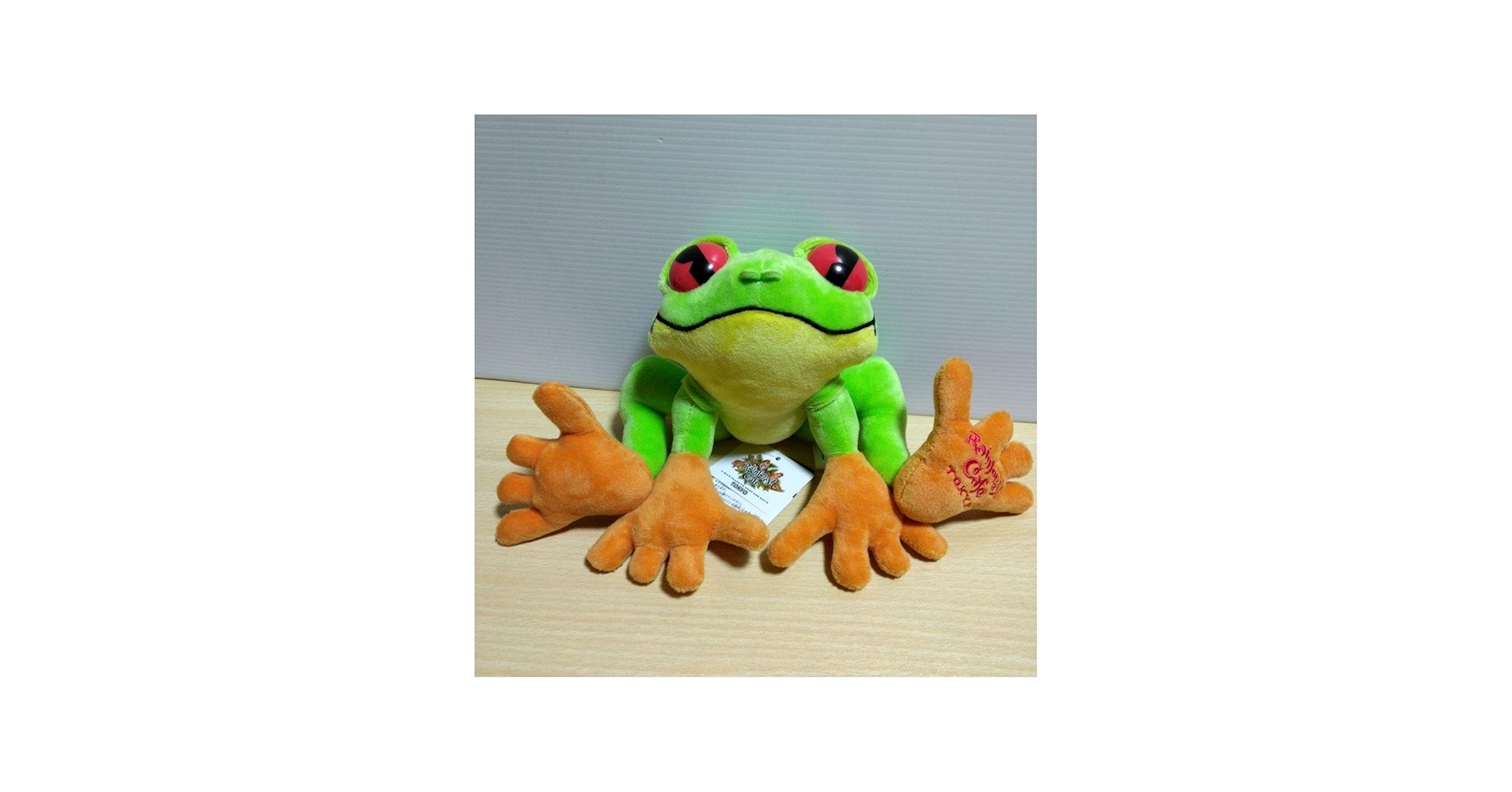 Amazon.co.jp: レインフォレストカフェ カエルぬいぐるみ : おもちゃ