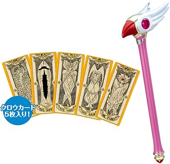 Amazon.co.jp: カードキャプターさくら 封印の杖&クロウカード : Hobbies