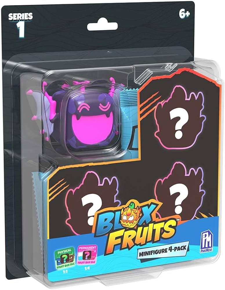 Blox Fruits Mystery Series 1 Mini Figure Set - 4pk, Miniatures