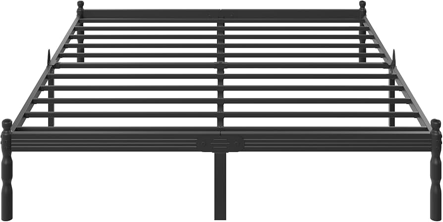 Amazon.com: ZIYOO 14 inch King Size Metal Platform Bed Frame with