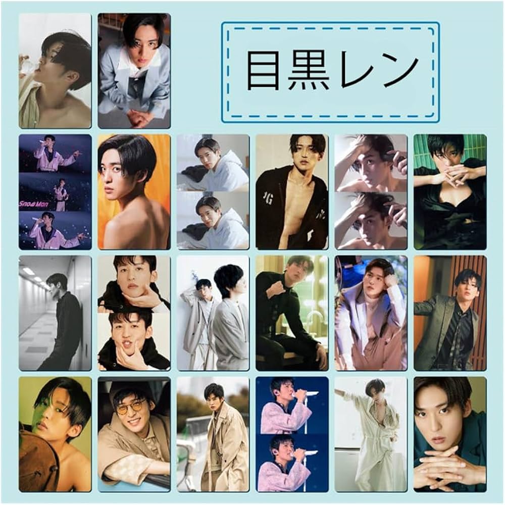 Amazon.co.jp: Ncvoae目黒蓮 めくろれん フォトカード スノーマン