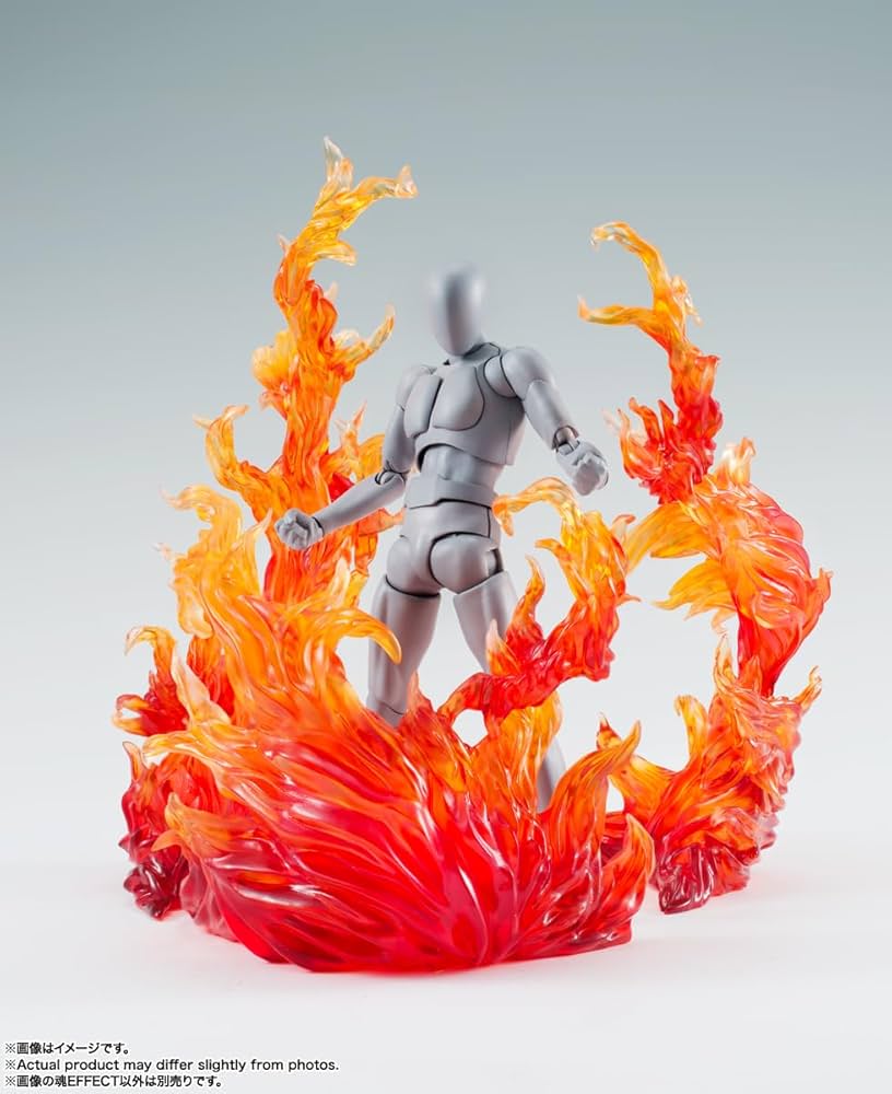 Amazon | TAMASHII NATIONS 魂EFFECT BURNING FLAME RED Ver. for S.H.