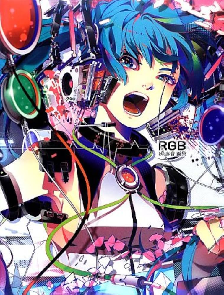Aki Akane RGB Art Book Japan Anime Art Book: Entāburein