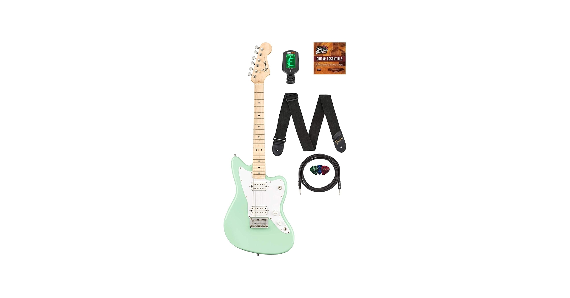 Amazon.com: Fender Squier 3/4-Size Kids Mini Jazzmaster Electric
