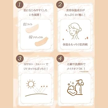 Amazon.co.jp: キャンメイク パーフェクトセラムBBクリーム 01 ライト