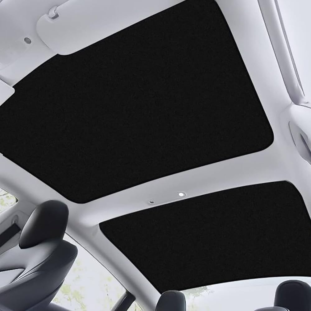 Amazon.co.jp: テスラモデル3/Y用ガラスルーフサンシェード、フロント