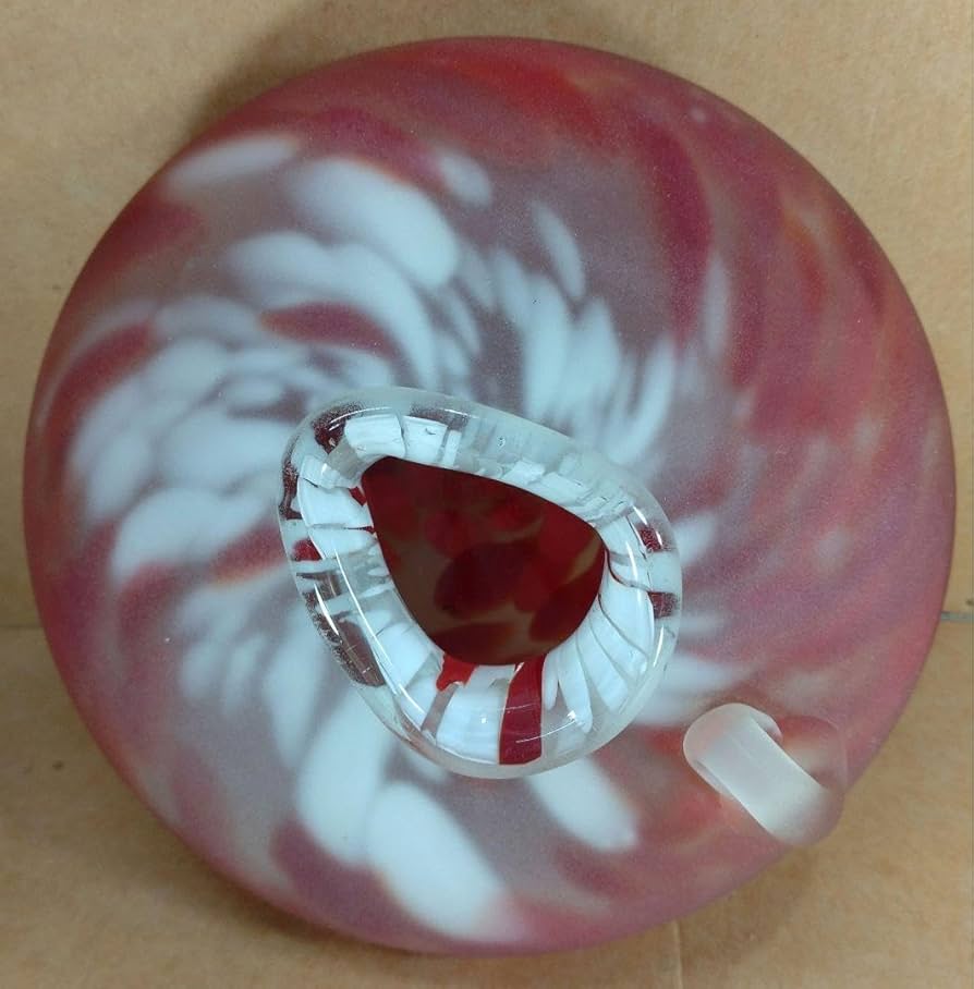 Amazon.co.jp: 本物保証藤田喬平 手吹 花瓶赤 共箱 無傷 高さ約12