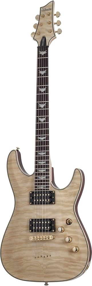 Amazon.com: Schecter Omen Extreme-6 Electric Guitar - Natural