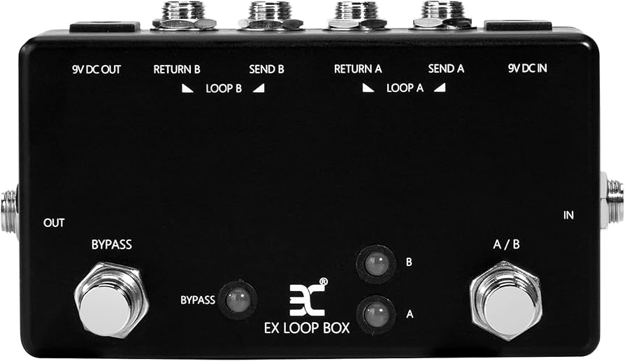 Amazon.com: EX Guitar Effects Loop Switcher Passive Channel
