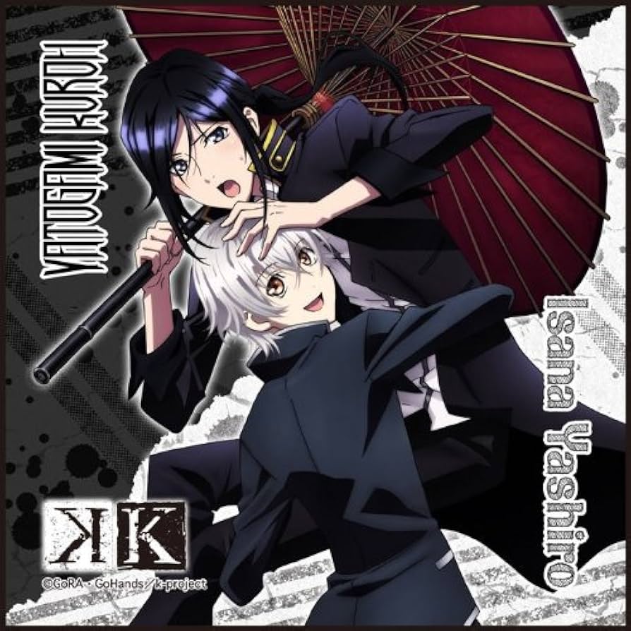 Amazon.co.jp: K マイクロファイバーミニタオル 伊佐那社&夜刀神狗朗