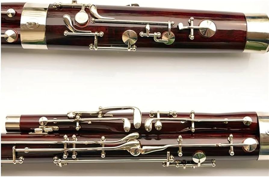 Amazon.co.jp: 学生ファゴット楽器銀メッキキーメープルウッドボディF