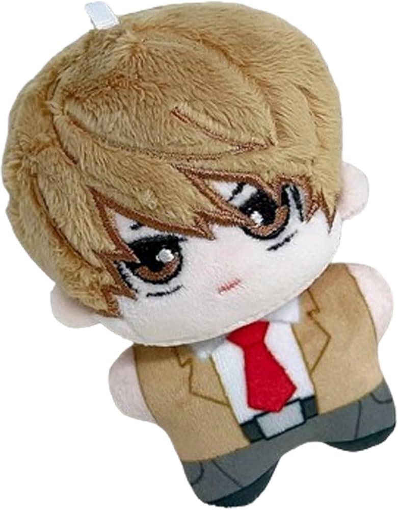 Amazon.co.jp: デスノート 夜神月 L ぬいぐるみ キーホルダー 人形