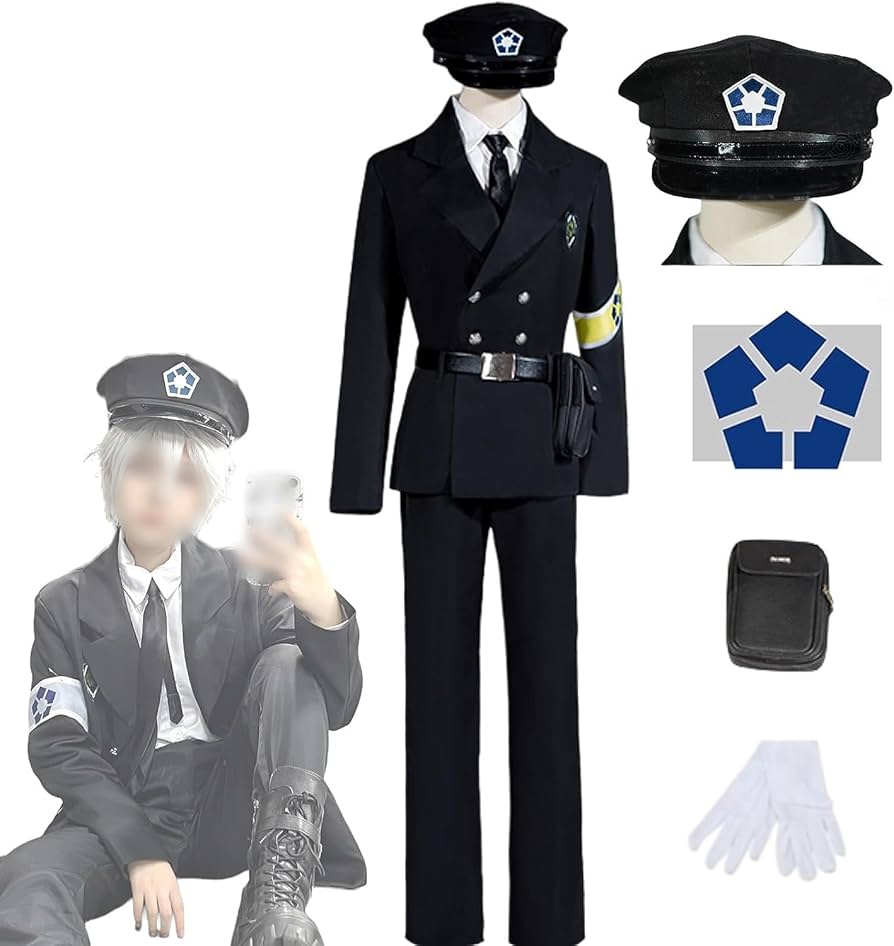 Amazon.co.jp: ブルーロック 周辺 看守服シリーズ 軍服 制服 凪誠士郎