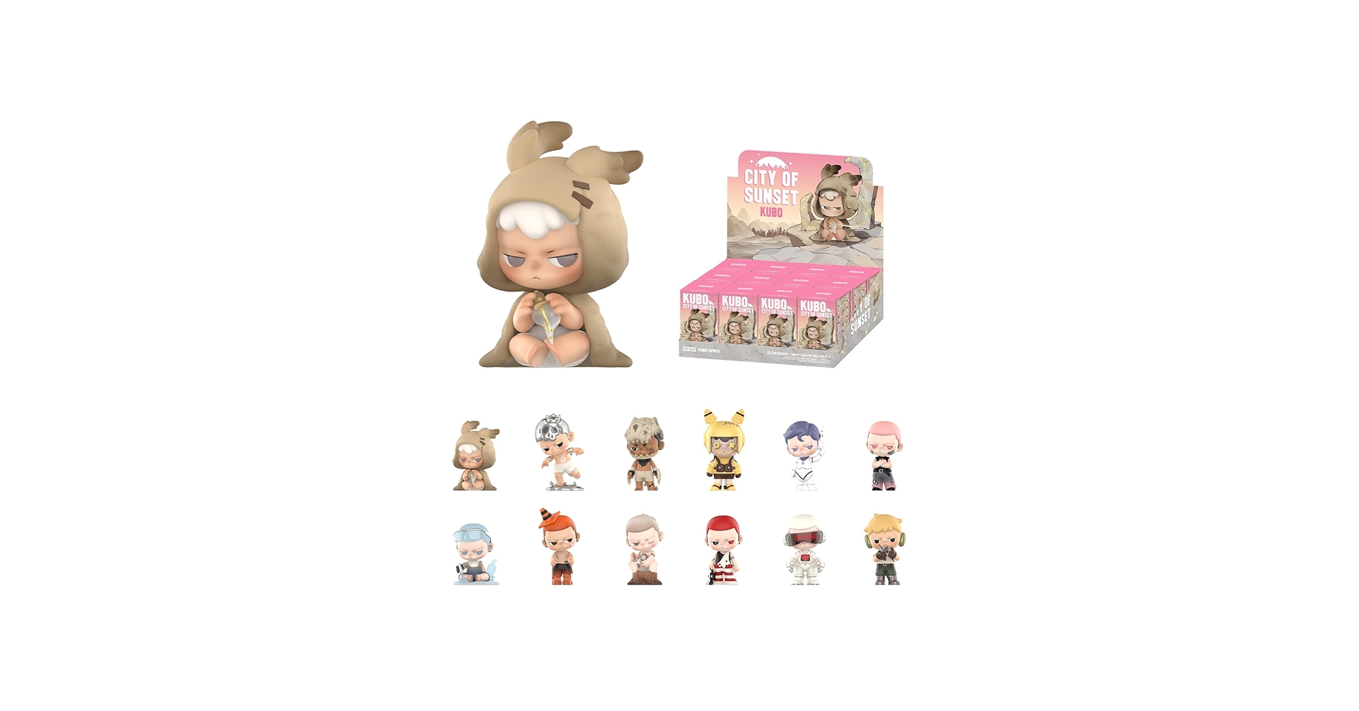 新品❣️人気IP KUBO City of Sunset 1アソートボックス Amazon.co.jp