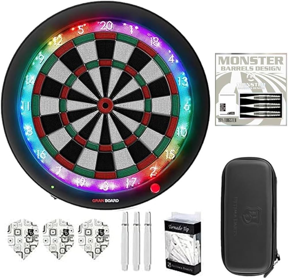 Amazon.co.jp: ダーツボード セット グランボード3s グリーン
