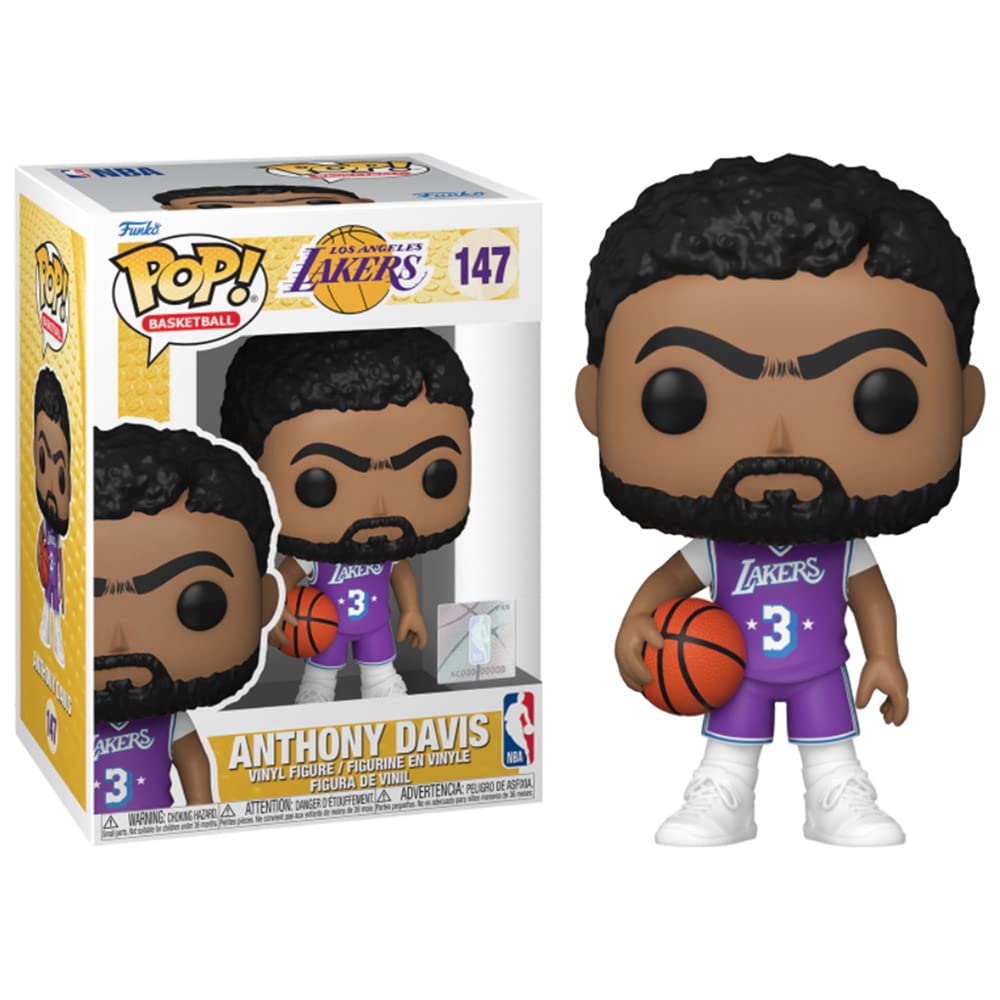 Amazon.com: Funko Pop! NBA: Lakers - Anthony Davis : Funko: Sports