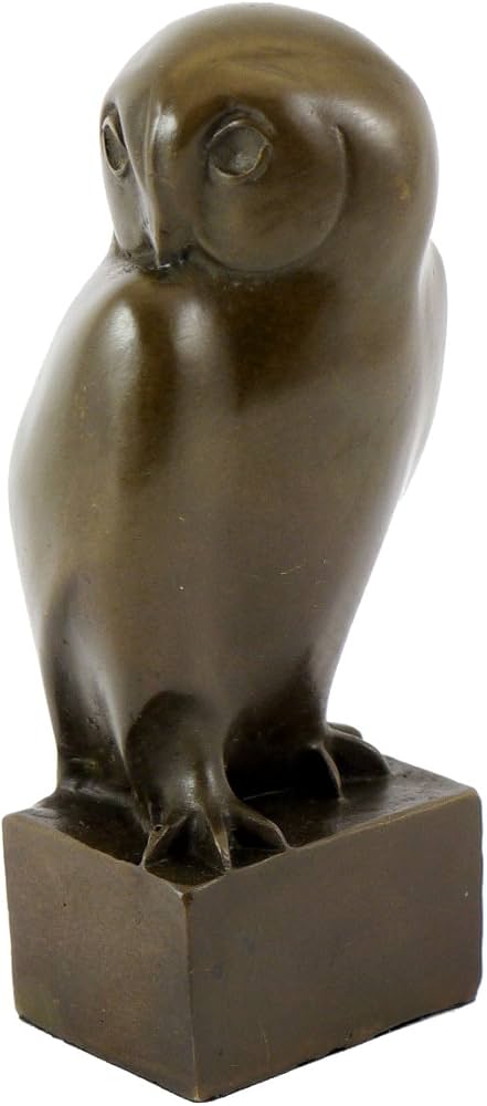 Amazon.co.jp: Kunst & Ambiente - 動物の彫刻 - フクロウの像 - 署名