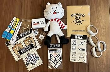 Amazon.co.jp: BUMP OF CHICKEN グッズ まとめ売り ニコル ぬいぐるみ