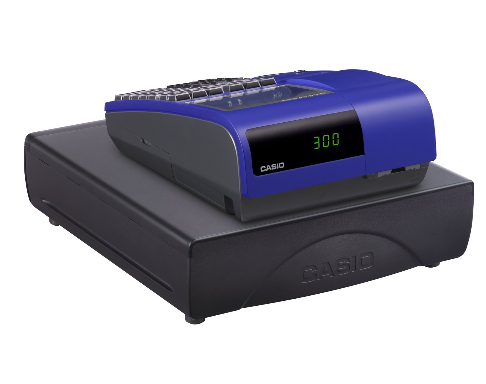 Amazon | CASIO カシオ計算機 レジスター 分離型 ブルー TE-300-BU