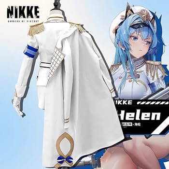 Amazon.co.jp: 勝利の女神 NIKKE 海伦 ヘルム コスプレ衣装 ウィッグ