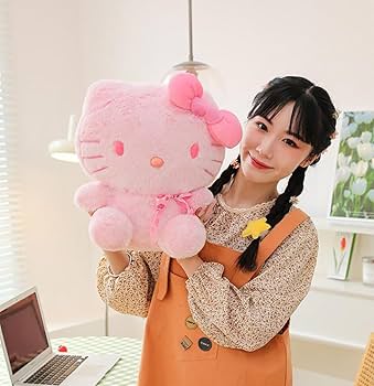 Amazon.co.jp: ハローキティ ぬいぐるみ ピンク 可愛い ふわふわ
