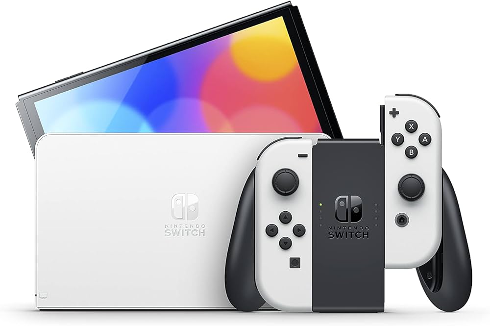 Amazon.com: Nintendo Switch – OLED Model w/White Joy-Con : Video Games